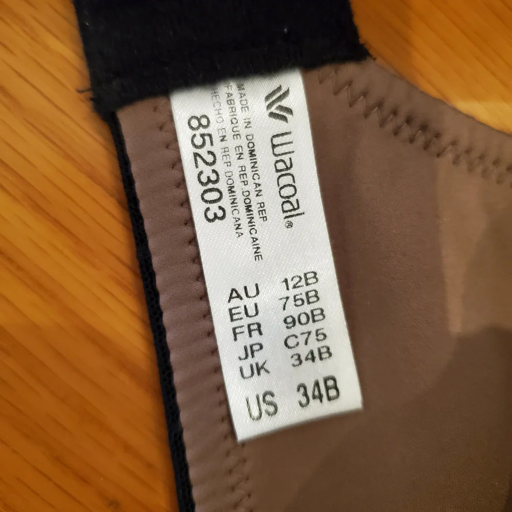 Wacoal NWOT 34B Back Appeal Moulded Wire-Free T-Shirt Soft Bra - Picture 7 of 9